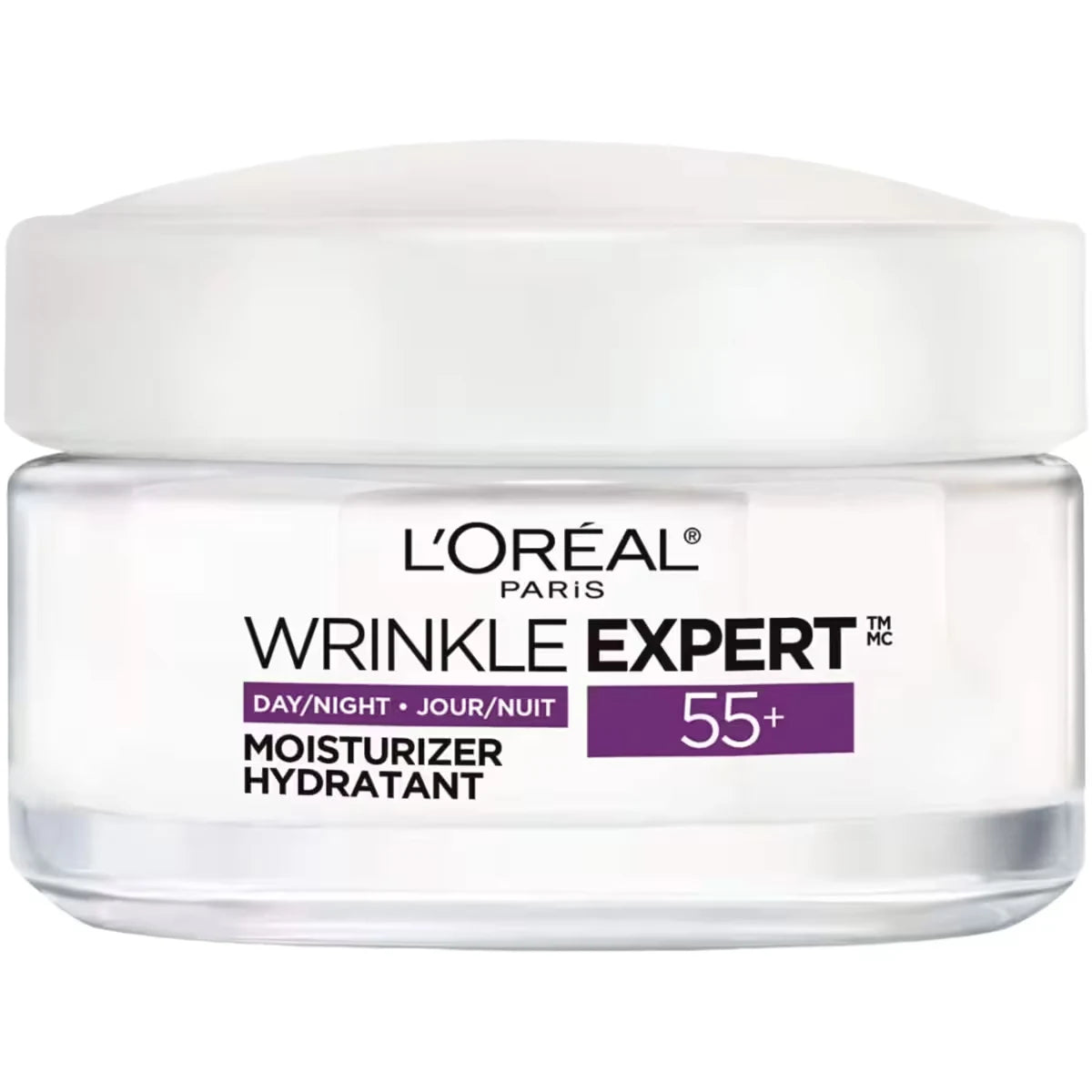 L'Oréal Paris Anti-Aging 55+ Moisturizer with Calcium, Wrinkle Expert product image