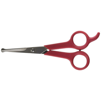 Face Trimming Scissors for Cats and Dogs (Red) 1 Unit - Default Title - product image 1