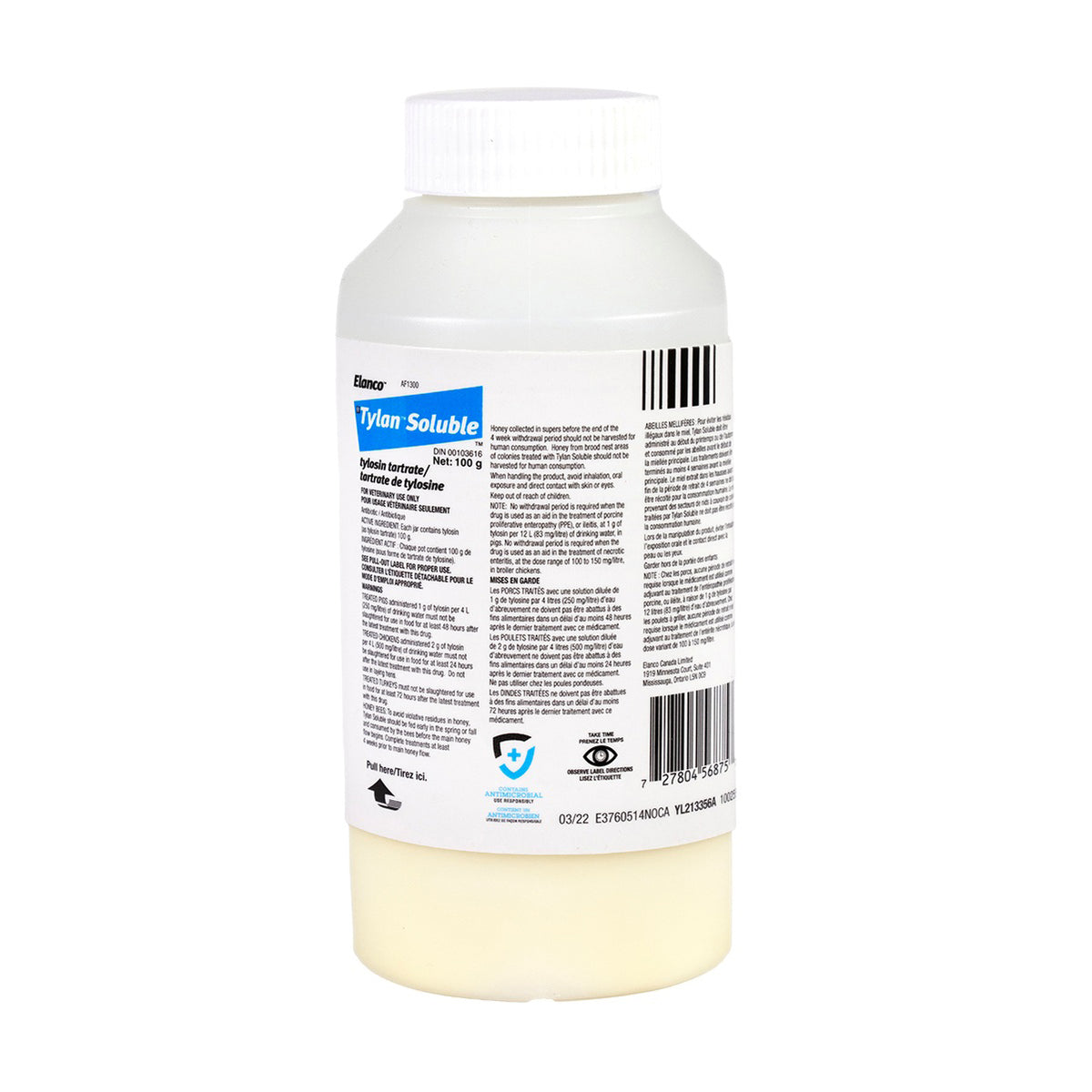 Tylan Powder for Farm Animals, 100 G, 100 g