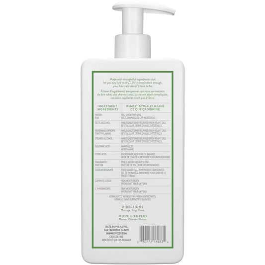 Native Hair Pine & Mountain Air Moisturizing Conditioner product detail