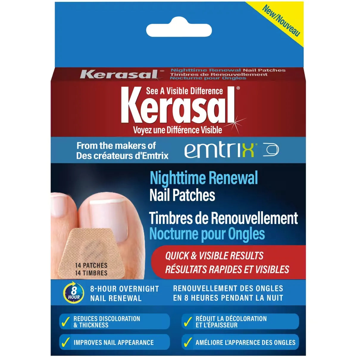 Kerasal Nighttime Renewal Nail Patches product image