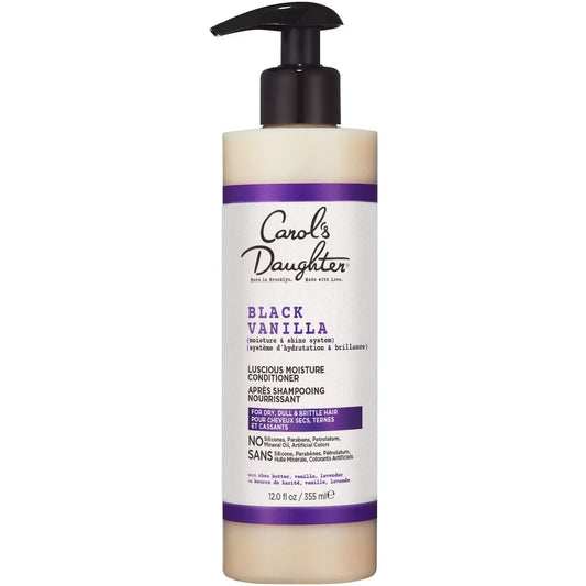 Carol's Daughter Black Vanilla Moisturizing Shine Enhancing Deep Conditioner with Shea Butter product package