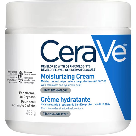 CeraVe Moisturizing Cream For Normal to Dry Skin 453 g product image