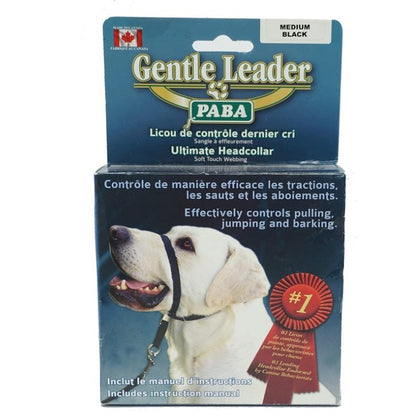 Headcollar for Dogs 1 Unit, Black, Medium - view 3