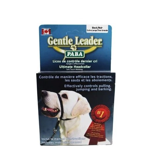 Headcollar for Dogs 1 Unit, Black, XL - view 3