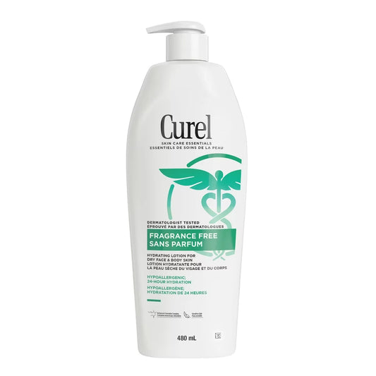 Curel Fragrance Free Original Lotion front package