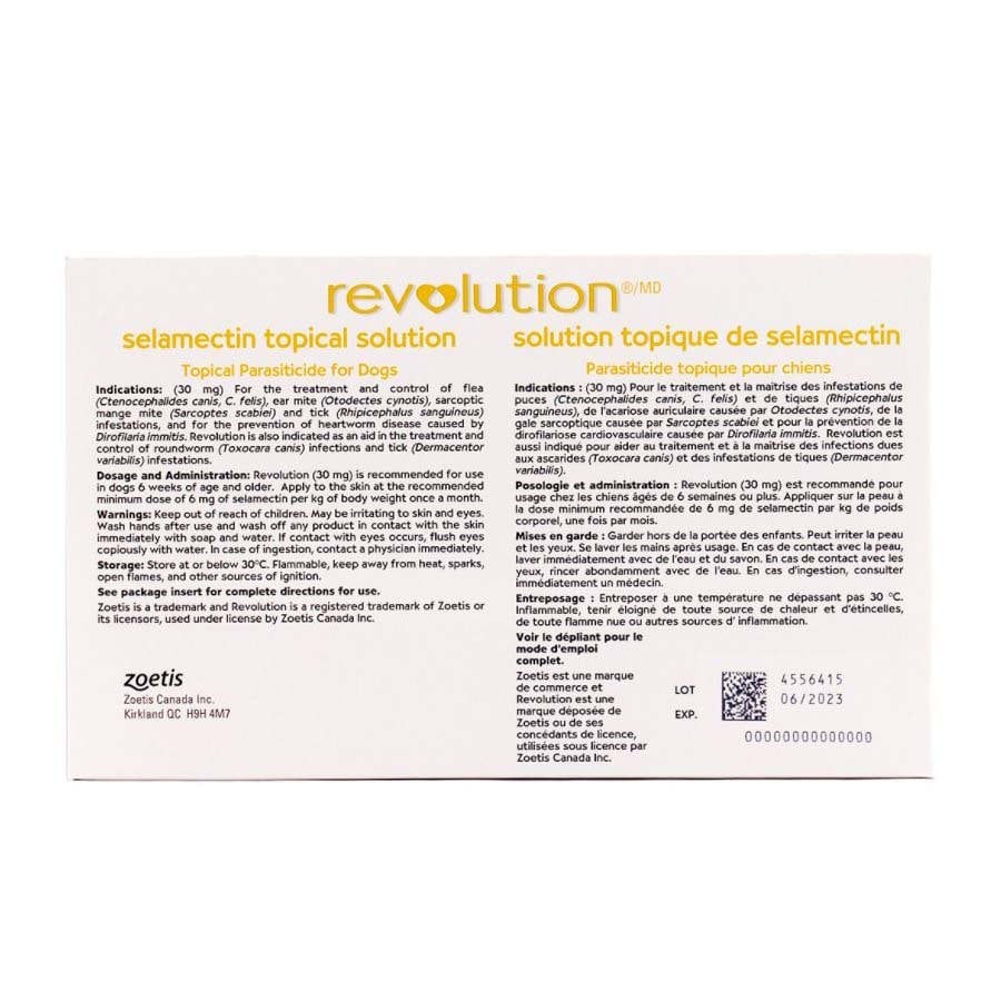 Revolution for Dog, 2.6 - 5 kg (Purple), 6 Tubes - view 2
