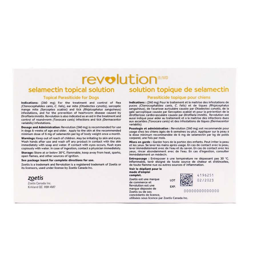 Revolution for Dog, 20.1 - 40 kg (Aqua), 6 Tubes - view 2