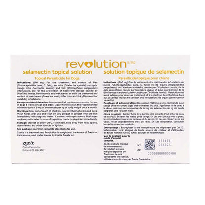 Revolution for Dog, 20.1 - 40 kg (Aqua), 6 Tubes - view 2