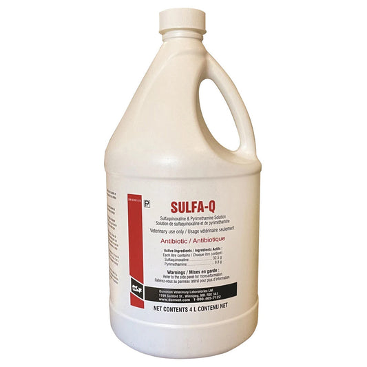 Sulfa - Q Sulfaquinolaxine Solution 1 Jar of 400 g