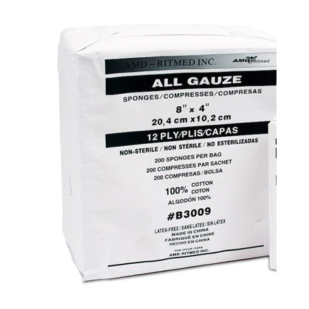 Gauze Sponge Woven Non Sterile 12 Ply - view 4