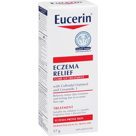Eucerin Eczema Relief Flare-up Face and Body Treatment for Eczema-Prone Skin product detail