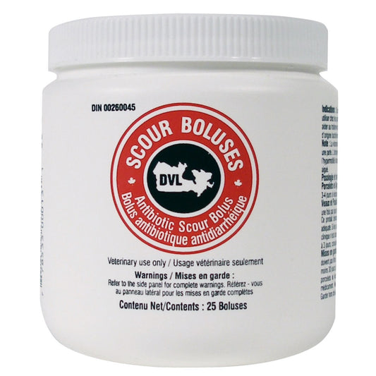 Calf Scour Bolus for Horses, 25 Bolus