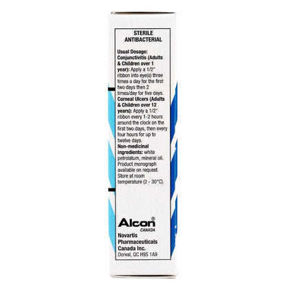 Ciloxan Ophthalmic Ointment 1 Tube of 3.5 g