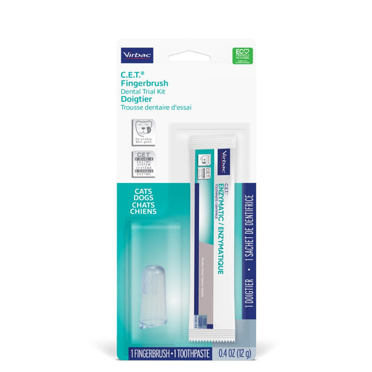 C.E.T. Fingerbrush and Toothpaste Kit for Cats and Dogs (Chicken) - Default Title - product image 1