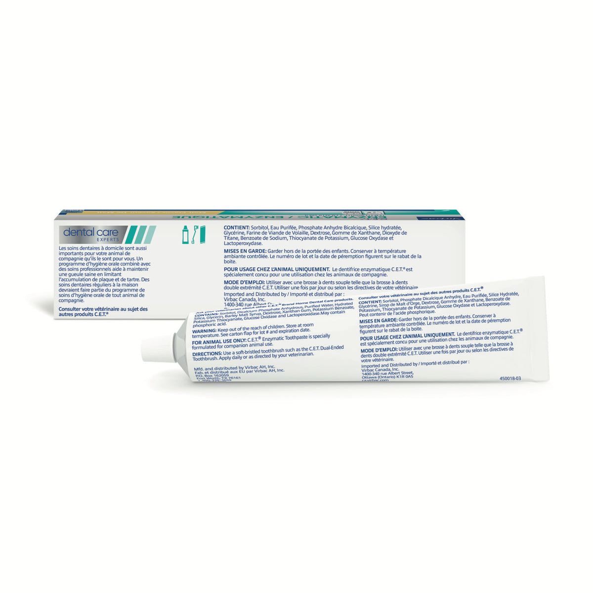 C E T Enzymatic Toothpaste Dor Cats and Dogs - Malt / 70 g - product image 2