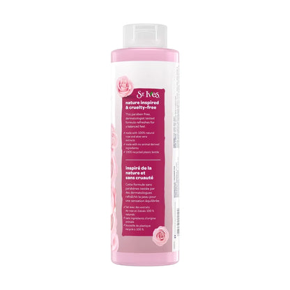St. Ives Refreshing Body Wash for Women, Rose Water & Aloe Vera, 22 fl oz product detail