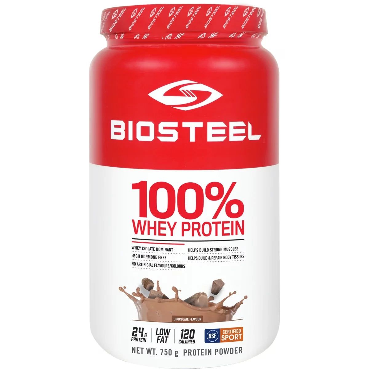 Biosteel 100% Whey Protein 750 g front package