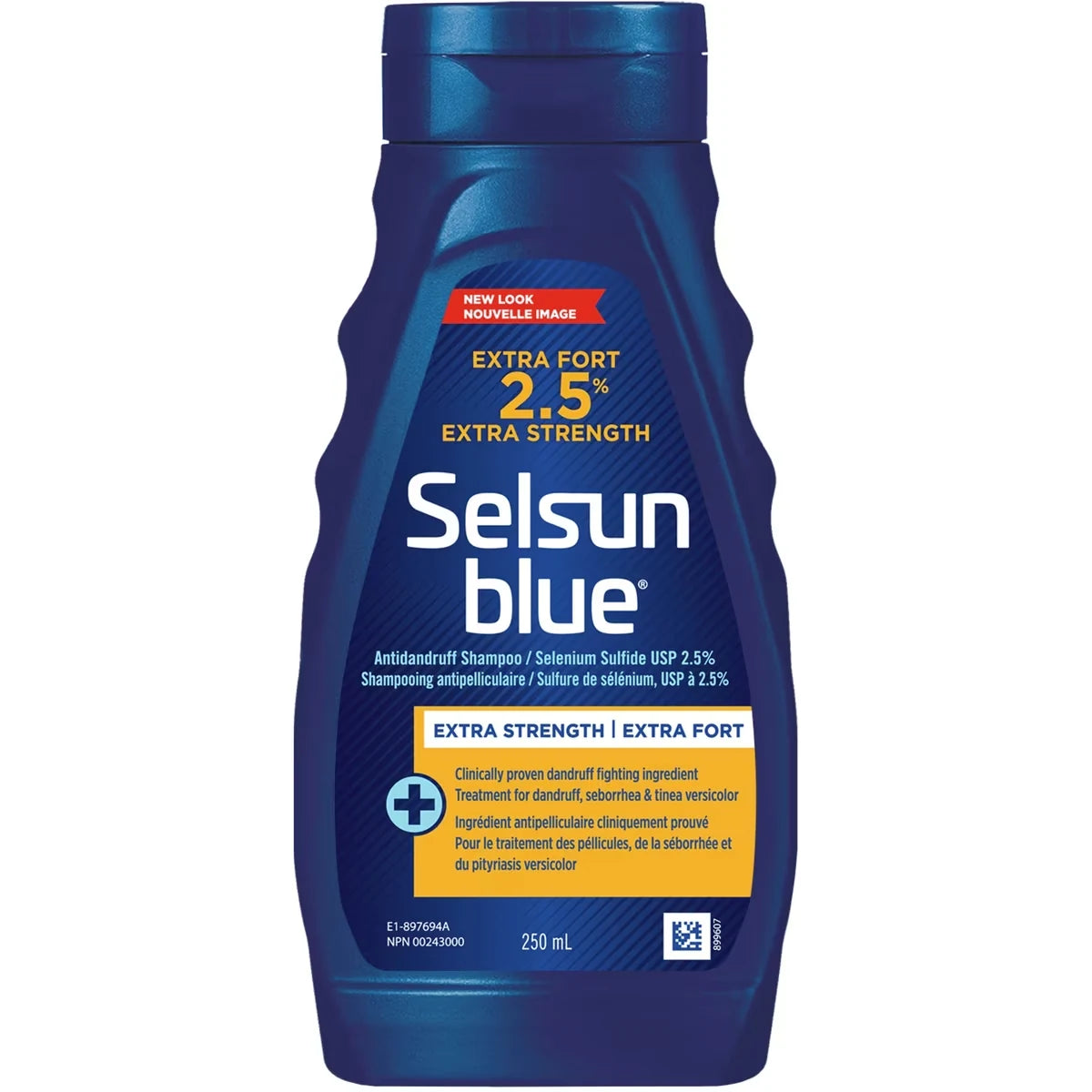 Selsun Anti-Dandruff Shampoo, 250mL front package