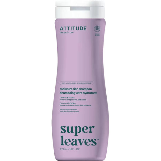 Attitude Super Leaves Shampoo - moisture rich front package