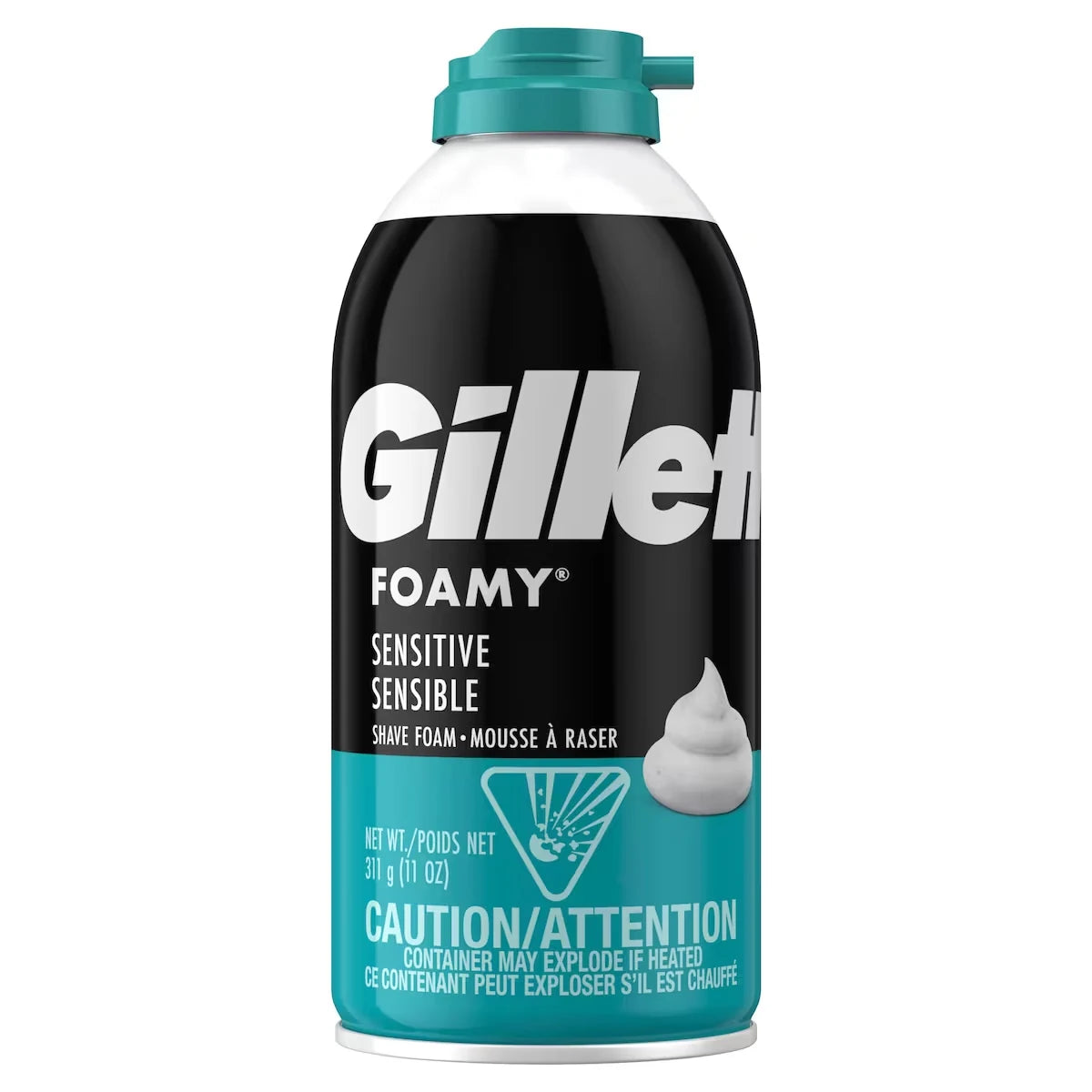 Foamy Gillette Sensitive Shave Cream 311 g product image