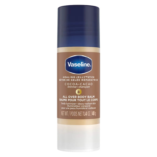 Vaseline Healing Jelly Cocoa Shimmer Body Balm Jelly Stick front package