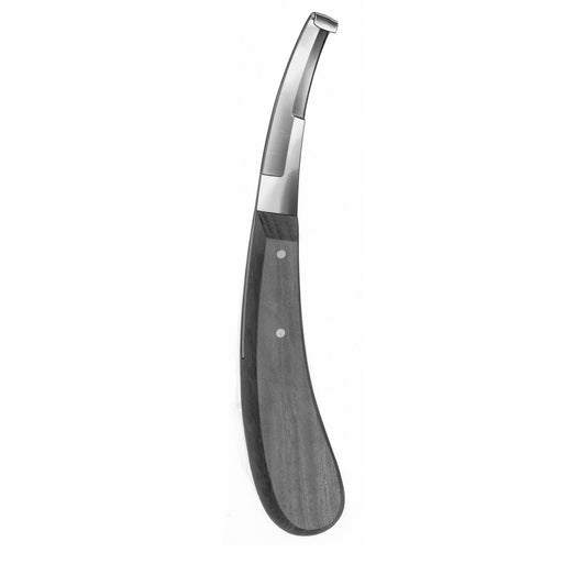 Hoof and Claw Knife Wood Handle 1 Unit Left and Right - Default Title - product image 1