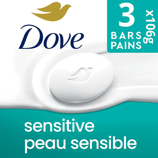 Dove Beauty Bar for sensitive skin care Sensitive Skin 106 g 3 count product detail
