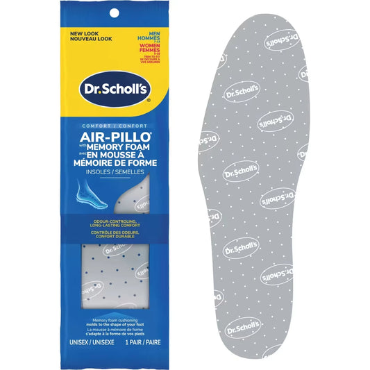 Dr. Scholl's Air-Pillo with Memory Foam Insoles, Unisex, Trim to Fit Inserts product image