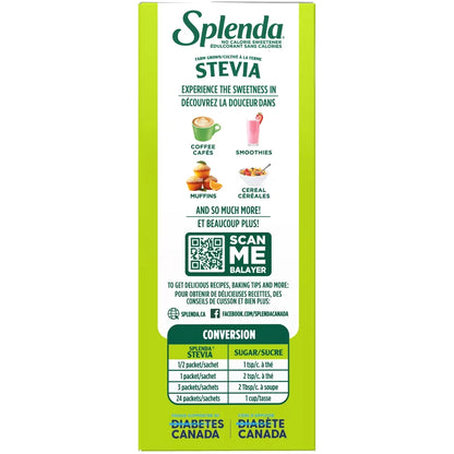 Splenda Stevia Sweetener Packets - 50ct 50 count product detail