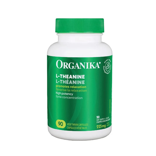 Organika L-theanine front package