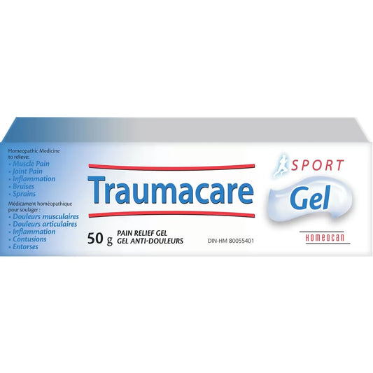 Traumacare Sports Gel front package