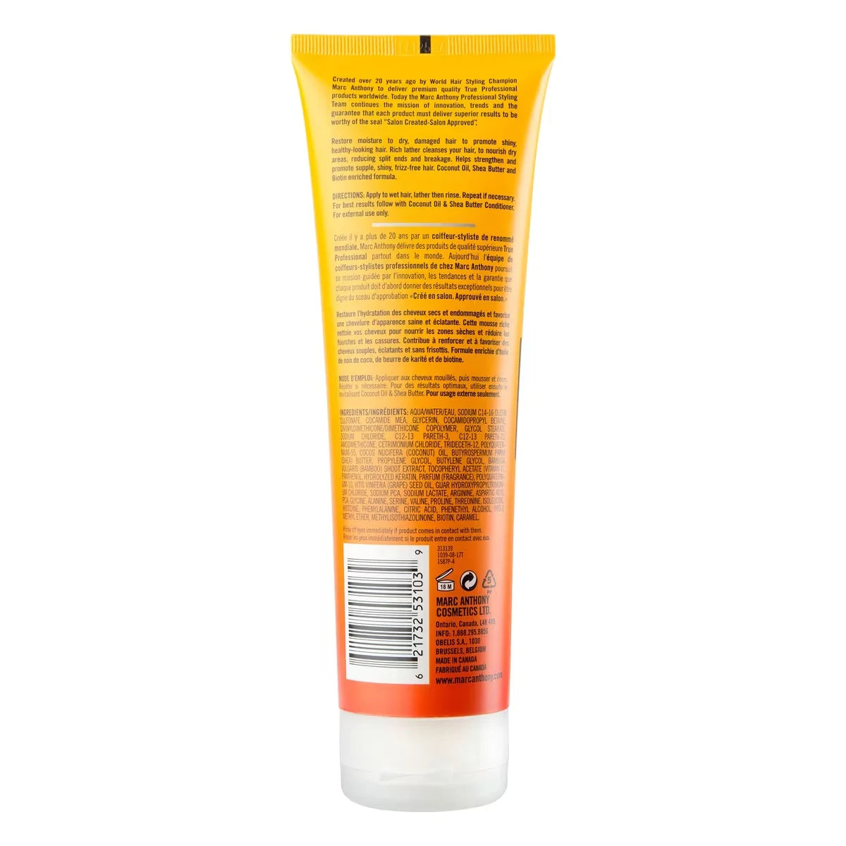 Marc Anthony 100% Extra Virgin Coconut Oil & Shea Butter Hydrating Shampoo product detail