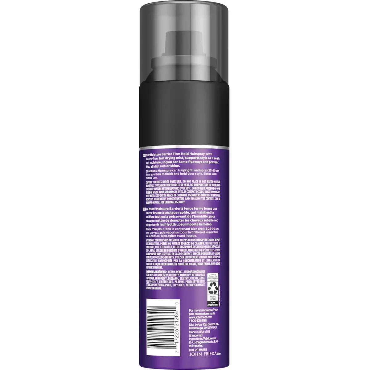 John Frieda Frizz Ease Moisture Barrier Firm Hold Hairspray product detail