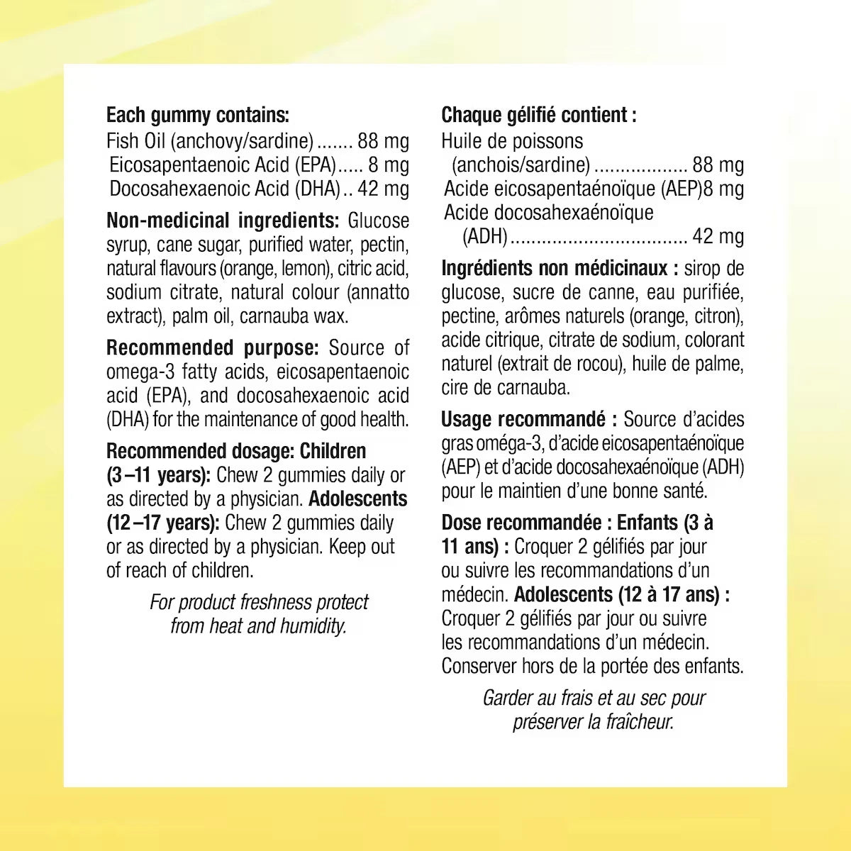 Sesame Street Omega-3 with DHA Orange • Lemon product image