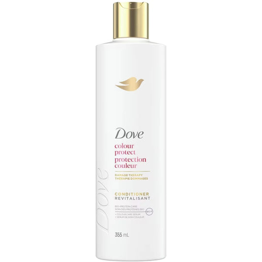 Dove Colour Protect Conditioner for Colour Treated Hair, with Liquid Bio-Protein Care, 355 ML front package