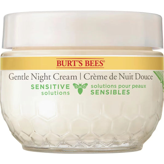 Burt's Bees Sensitive Solutions Gentle Night Cream with Aloe and Rice Milk product image