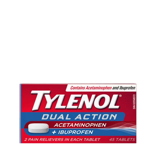 Tylenol Dual Action Pain Reliever Tablets - With Acetaminophen & Ibuprofen product image