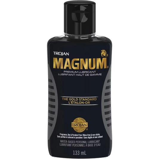 Trojan Magnum Premium Water-Based Personal Lubricant 133 mL front package