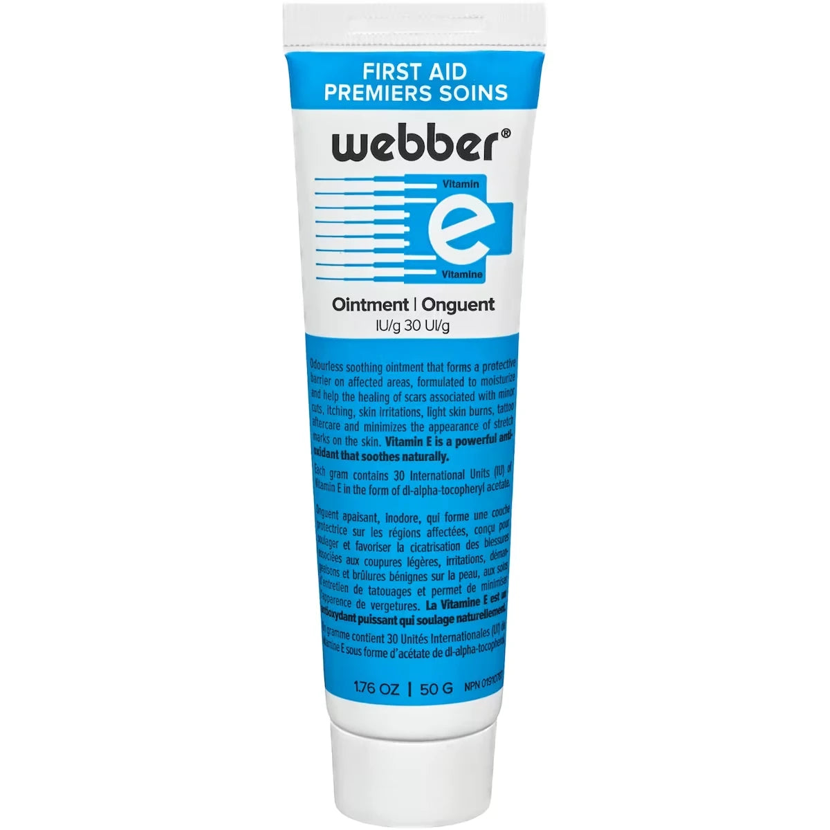 Webber First Aid Vitamin E Ointment view 2