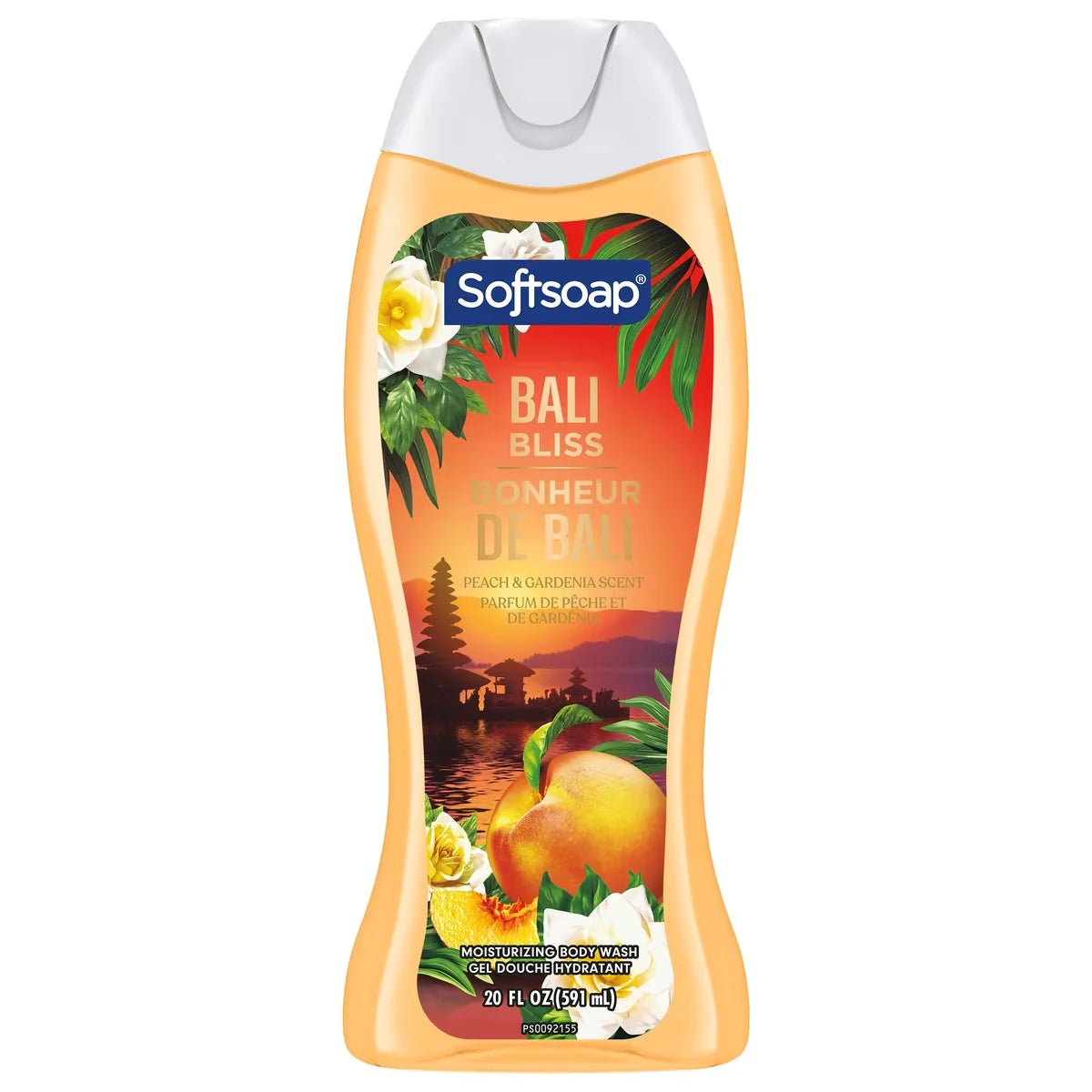 Softsoap Bali Bliss Moisturizing Body Wash, Peach and Gardenia Scent product image