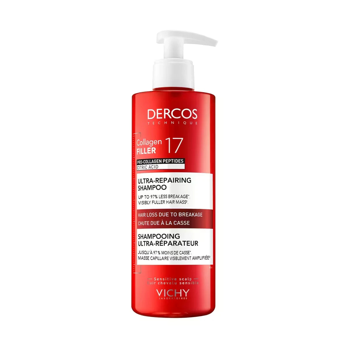Vichy Dercos Collagen 17 FILLER Shampoo for Men & Women product image