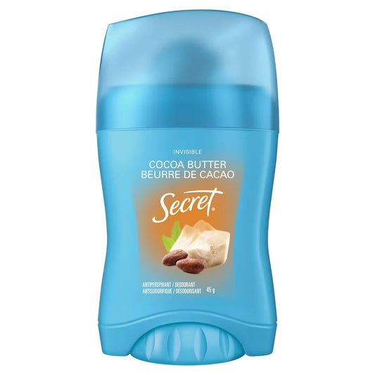 Secret Fresh Invisible Solid Antiperspirant and Deodorant for Women, Cocoa Butter product detail