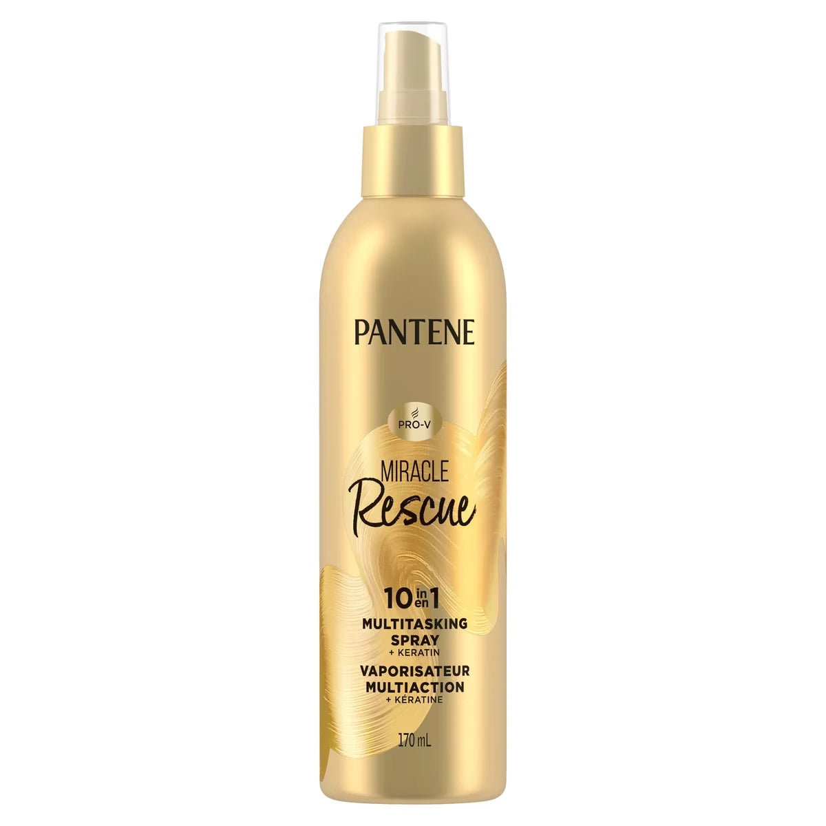 Pantene Miracle Rescue 10in1 Multitasking Spray + Keratin front package