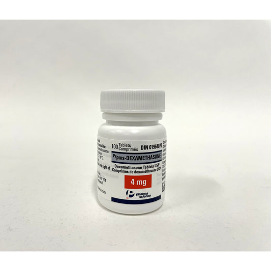 Pms-Dexamethasone, 4 mg, 100 Tablets - view 1