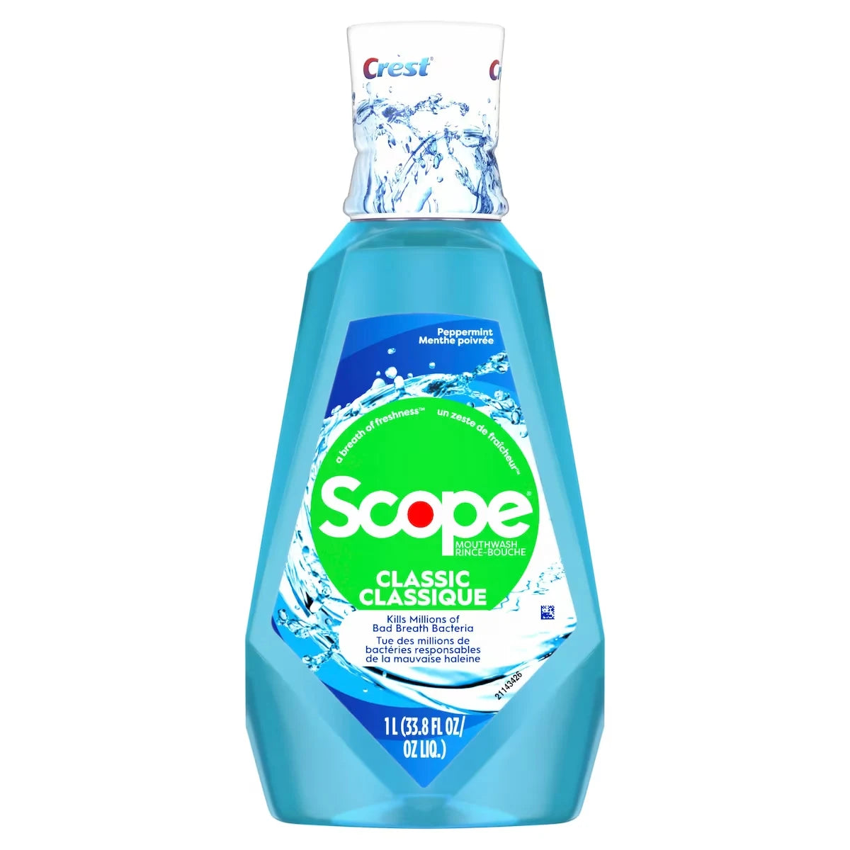 Crest Scope Cool Peppermint Mouthwash product image