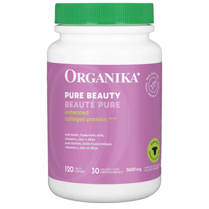 Organika Enhanced Collagen Pure Beauty front package
