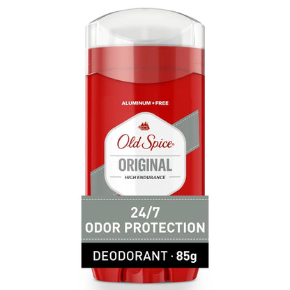 Old Spice High Endurance Deodorant for Men, Aluminum Free, Original Scent front package