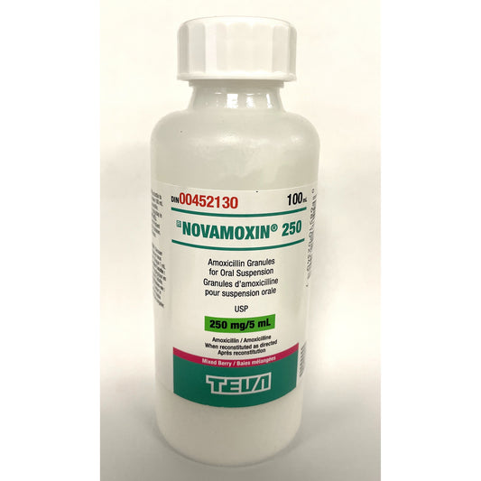 Amoxicillin Suspension Granules for Suspension 1 Bottle of 100 mL
