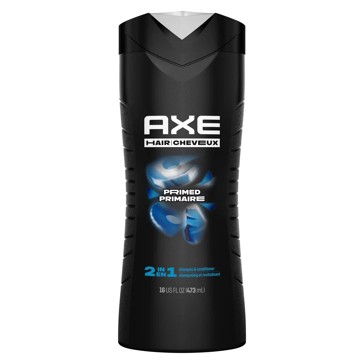 Axe 2in1 Shampoo Primed Just Clean 473 ML front package